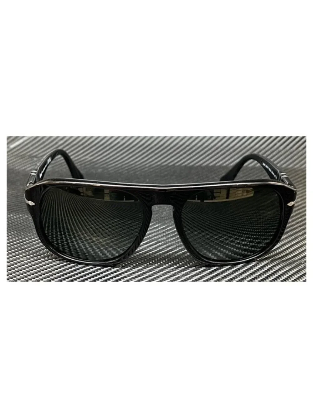 New Persol Men Black Sunglasses 57-18-145